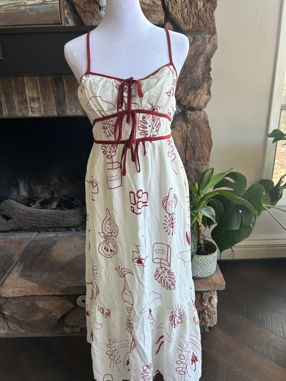 NEW WITH TAG blu pepper boho sundress S